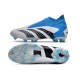 Crampons adidas Predator Accuracy + FG Blanc Bleu Noir