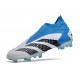 Crampons adidas Predator Accuracy + FG Blanc Bleu Noir