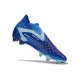 Crampons adidas Predator Accuracy + FG Royal Vif Blanc Bleu Bonheur