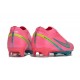 Chaussure Nike Zoom Mercurial Vapor 15 Elite FG Rose Bleu