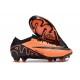 Chaussure Nike Zoom Mercurial Vapor 15 Elite FG Orange Noir