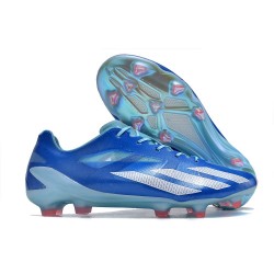 adidas X Crazyfast+ FG Crampons Royal Vif Blanc Rouge Solaire