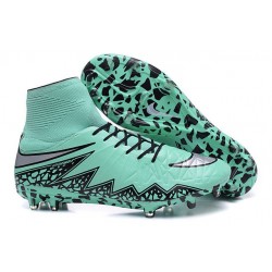 Nike HyperVenom Phantom II FG Football Crampons Vert Noir Gris