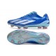 adidas X Crazyfast+ FG Crampons Royal Vif Blanc Rouge Solaire