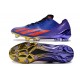 adidas X Crazyfast+ FG Crampons Violet Rouge Bleu