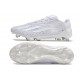 adidas X Crazyfast Strung+ FG Crampons Blanc