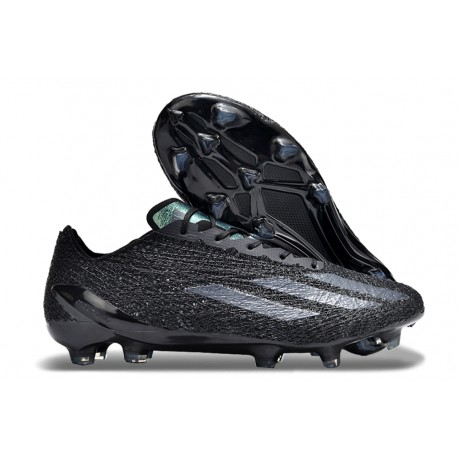 adidas X Crazyfast Strung+ FG Crampons Noir