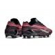 adidas X Crazyfast Strung+ FG Crampons Noir Rose