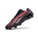 adidas X Crazyfast Strung+ FG Crampons Noir Rose