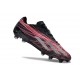 adidas X Crazyfast Strung+ FG Crampons Noir Rose