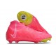 Chaussure Nike Phantom Luna Elite FG Rose Jaune