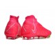 Chaussure Nike Phantom Luna Elite FG Rose Jaune