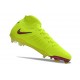 Chaussure Nike Phantom Luna Elite FG Jaune Rouge