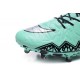 Nike HyperVenom Phantom II FG Football Crampons Vert Noir Gris