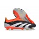 adidas Predator Elite Laceless FG Noir Banc Rouge Solaire