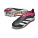 adidas Predator Elite Laceless FG Noir Blanc Violet