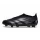 adidas Predator Elite Laceless FG Nightstrike Pack Noir Carbone