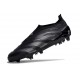 adidas Predator Elite Laceless FG Nightstrike Pack Noir Carbone