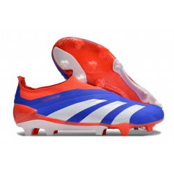 adidas Predator Elite Laceless FG Bleu Blanc Rouge