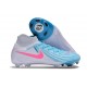 Nike Phantom Luna II Elite FG Bleu Blanc Rose