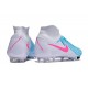 Nike Phantom Luna II Elite FG Bleu Blanc Rose