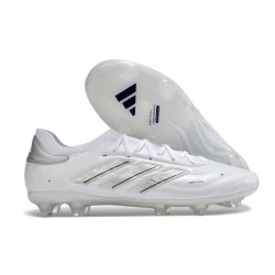 adidas Copa Pure 2 Elite + FG Blanc Blanc Argent Mét