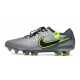 Nike Tiempo Legend X Elite FG Neuf Gris Noir Vert