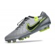 Nike Tiempo Legend X Elite FG Neuf Gris Noir Vert