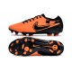 Nike Tiempo Legend X Elite FG Neuf Orange Noir