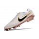 Nike Tiempo Legend X Elite FG Neuf Blanc Or Noir