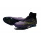 2015 Chaussures Nike Mercurial Superfly FG Violet Volt Bleu Vert Noir