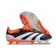 Chaussure adidas Predator Elite FG Noir Banc Rouge Solaire