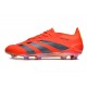 Chaussure adidas Predator Elite FG Rouge Noir Jaune 