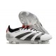 Chaussure adidas Predator Elite FG Blanc Noir Rouge