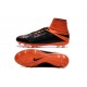 Nike HyperVenom Phantom II FG Football Crampons Cuir FG Noir Orange Total
