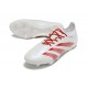 Chaussure adidas Predator Elite FG Blanc Rouge