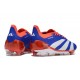 Chaussure adidas Predator Elite FG Bleu Blanc Rouge