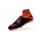 Nike HyperVenom Phantom II FG Football Crampons Cuir FG Noir Orange Total