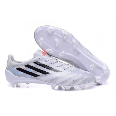 Nouveau Chaussures de Foot Adidas Adizero F50 TRX FG Blanc Noir