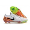 Nike Phantom Gx Elite Fg Nouvelles Blanc Noir Orange