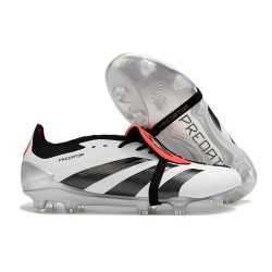 adidas Predator Tongue Elite FG Blanc Noir Rouge