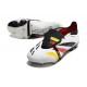 adidas Predator Tongue Elite FG Blanc Noir Rouge Jaune