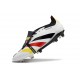 adidas Predator Tongue Elite FG Blanc Noir Rouge Jaune