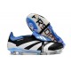 adidas Predator Tongue Elite FG Noir Blanc Bleu