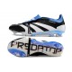 adidas Predator Tongue Elite FG Noir Blanc Bleu