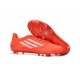 Coupe du monde 2015 Messi Chaussures Adidas Adizero F50 TRX FG Orange Blanc