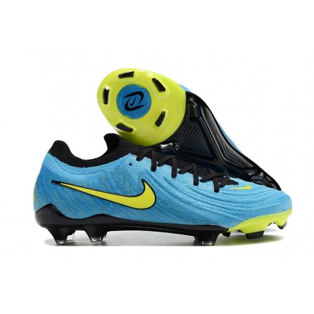 Chaussure Nike Phantom Gx 2 Elite Fg Bleu Jaune