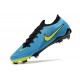 Chaussure Nike Phantom Gx 2 Elite Fg Bleu Jaune