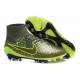 2015 Chaussure de Football Nike Magista Obra FG Power Clash Vert Noir