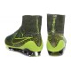 2015 Chaussure de Football Nike Magista Obra FG Power Clash Vert Noir